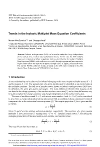 Trends in the Isobaric Multiplet Mass Equation Coefficients