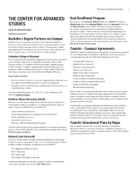 The Center for Advanced Studies 1
