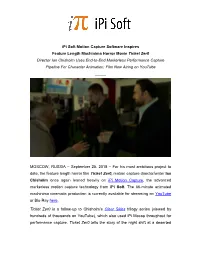 Ipi Soft Motion Capture Software Inspires Feature Length Machinima