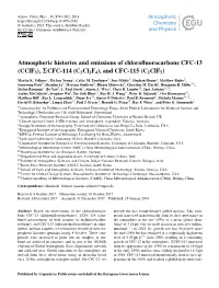 Cclf3), CFC-114 (C 2Cl2f4), and CFC-115 (C2clf5