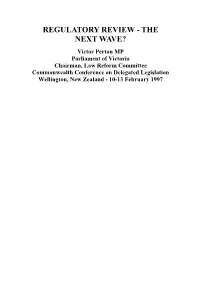 Regulatory Review