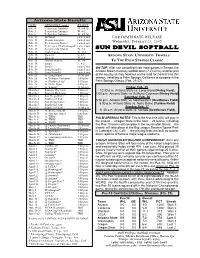 SUN DEVIL SOFTBALL Feb