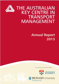 The Australian Key Centre in Transport Management