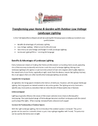 Complete DIY Landscape Lighting Guide