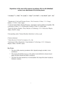 Dependence of the Onset of the Runaway Greenhouse Effect on the Latitudinal Surface Water Distribution of Earth-Like Planets
