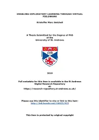 Kristoffer Marc Getchell Phd Thesis