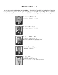 Acknowledgements