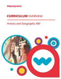 Curriculum Overview