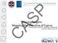 Moving Targets: Mapping the Shoreline of Cyprus