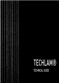 Techlam® Technical Guide Techlam® Technical Guide