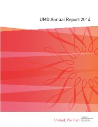 UMD Annual Report 2014