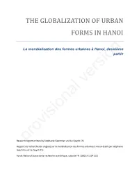 The Globalization of Urban Forms in Hanoi