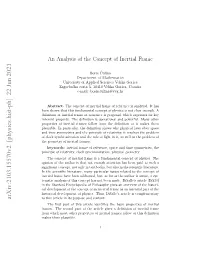 Arxiv:2103.15570V2 [Physics.Hist-Ph] 22 Jun 2021 to This Article in Its Purpose and Content