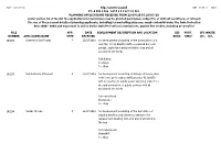 FILE NUMBER Sligo County Council P L a N N I N G a P P L I C a T I O N S PLANNING APPLICATIONS RECEIVED from 23/07/18 to 29/07