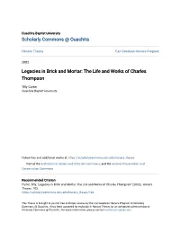 The Life and Works of Charles Thompson