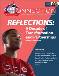 ONNECTION REFLECTIONS: a Decade of Transformation and Partnerships (Part 4 of a 5-Part Series)