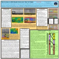 THE GLOBAL LAMO-BASED GEOLOGIC MAP of CERES Abstract #7035 Planetary Data Archiving, Restoration, and Tools Program