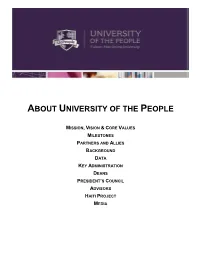About University of the People.Pdf