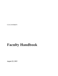 Faculty Handbook