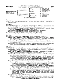 Lot 932 the Property of Ms