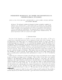 Persistent Homology of Morse Decompositions in Combinatorial Dynamics