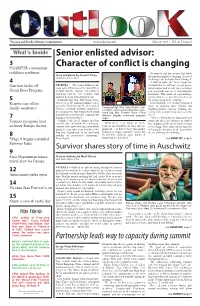 Senior Enlisted Advisor: 3 USAREUR Commander Character of Conflict Is Changing Redefines Readiness He Pointed out This Means That While Story and Photo by Aaron P