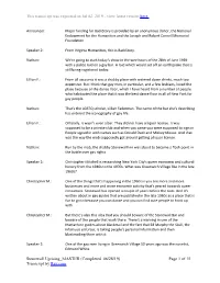 This Transcript Was Exported on Jul 02, 2019 - View Latest Version Here