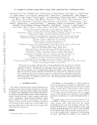 Arxiv:1510.01771V1 [Astro-Ph.IM] 6 Oct 2015 Systematic Errors