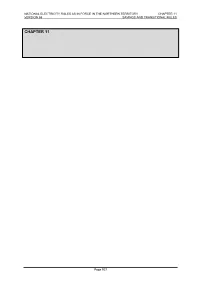 Chapter 11 Version 58 Savings and Transitional Rules