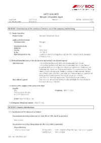 SECTION 1: Identification of the Substance/Mixture and The