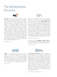 The Bertelsmann Divisions