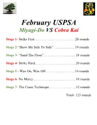 View Stage Descriptions