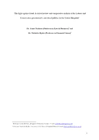 1 'The Fight Against Fraud: a Critical Review and Comparative Analysis Of