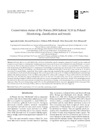 Conservation Status of the Natura 2000 Habitat 3110 in Poland: Monitoring, Classification and Trends