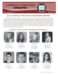 NLE Newsletter Fall 2016 1.Pdf