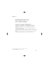 Chapter 9 Biodiversity of Diptera