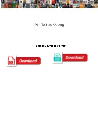 Pku to Lien Khuong