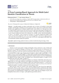 A Deep Learning-Based Approach for Multi-Label Emotion Classification in Tweets