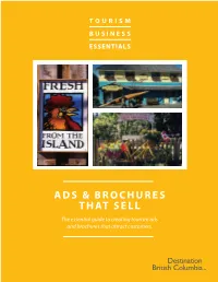Ads & Brochures That Sell