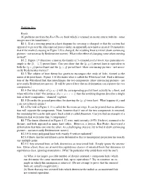 Problem Sets Knots (K Problems Are from the Knot Theory Book Which Is