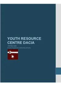 YOUTH RESOURCE CENTRE DACIA VISITING CARD a Decade of Experience in Implementing Youth Policy