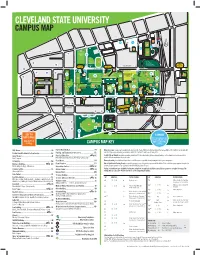 Cleveland State University Campus Map