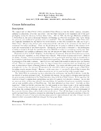 Course Information