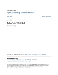 Digital Commons @ Connecticut College