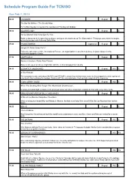 Program Guide Report