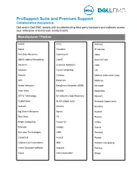 Prosupport Suite and Premium Support