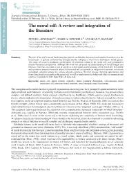 The Moral Self: a Review and Integration of the Literature