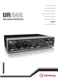 Usb Audio Interface