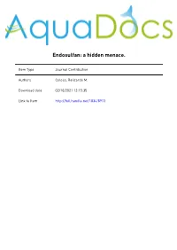 Colosorm2003-Endosulfan.Pdf
