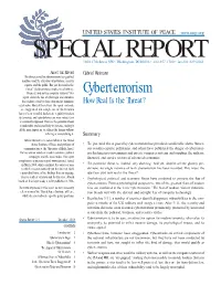 Cyberterrorism How Real Is the Threat?